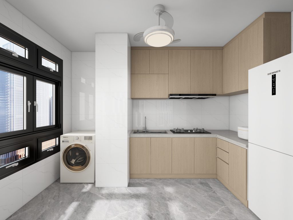 Tengah Parc Woods 2-Room Design B (Kitchen, Master Bedroom, and Bathroom Cabinets)