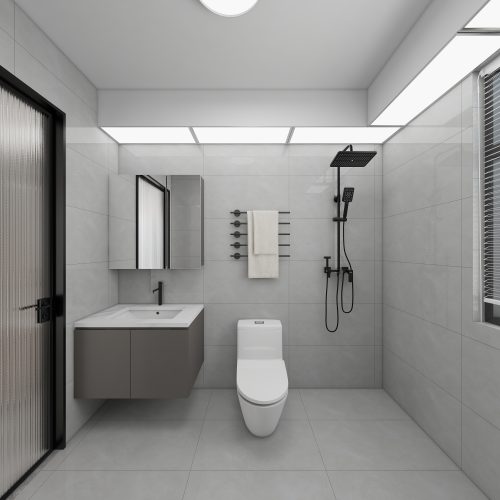 Tengah Parc Woods 2-Room Design C (Kitchen, Master Bedroom, and Bathroom Cabinets)