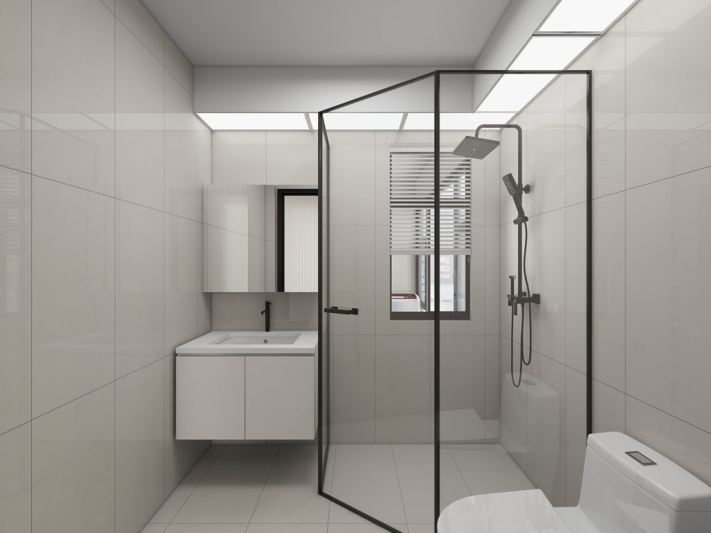 Common Bathroom Top & Bottom Cabinets (5 feet)