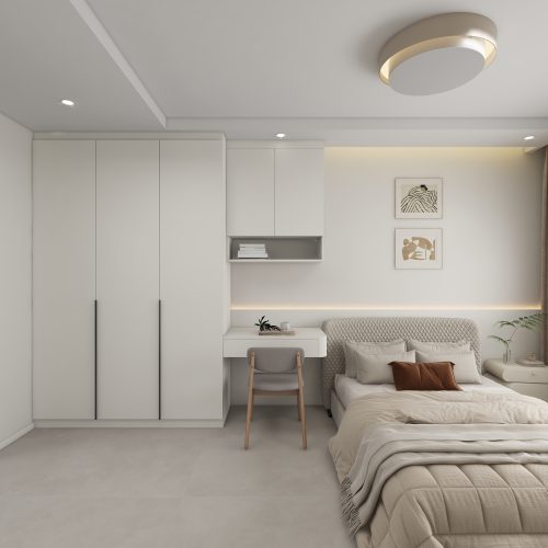 Tengah Parc Woods 4-Room Design A (Kitchen, Master Bedroom, and Bathroom Cabinets)