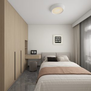 Bedroom 1 Casement Wardrobe with Dressing Table (8 feet)