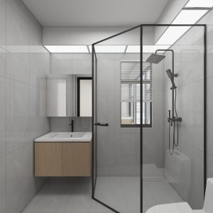 Common Bathroom Top & Bottom Cabinets (5 feet)