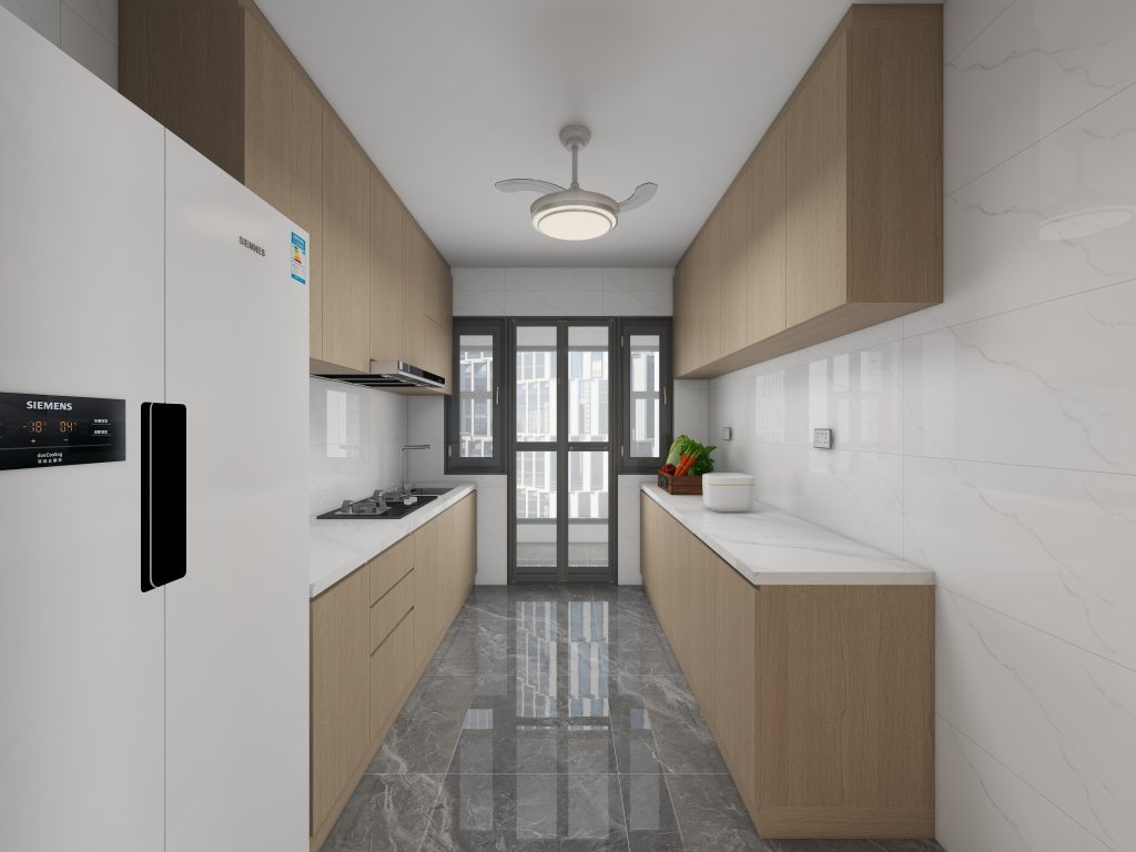 Tengah Parc Woods 4-Room Design B (Kitchen, Master Bedroom, and Bathroom Cabinets)