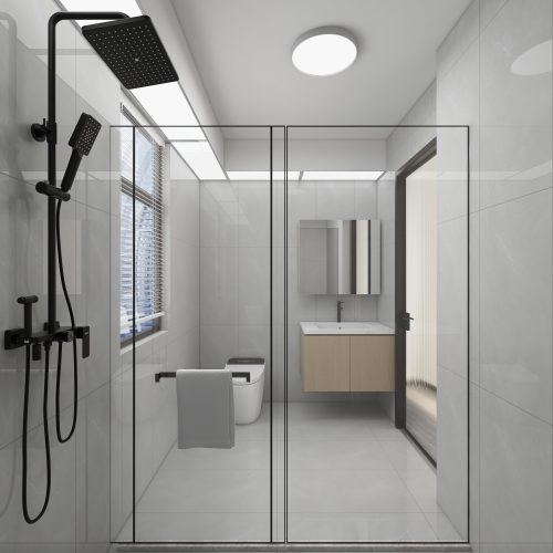 Tengah Parc Woods 4-Room Design B (Kitchen, Master Bedroom, and Bathroom Cabinets)