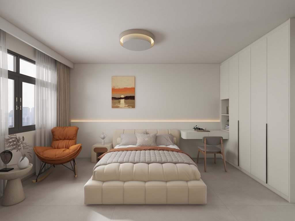 Punggol Point Cove 5-Room Design A (Kitchen, Master Bedroom, and Bathroom Cabinets)