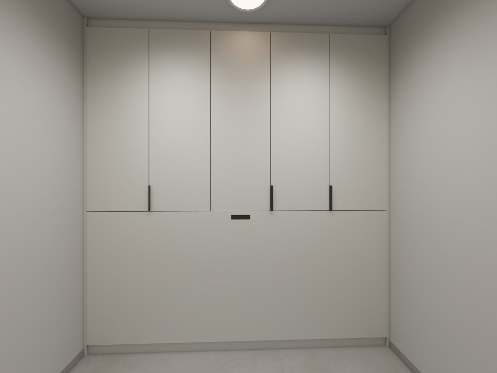 Bomb Shelter Full Height Space Saving Beds with Storage Cabinet (7 feet)