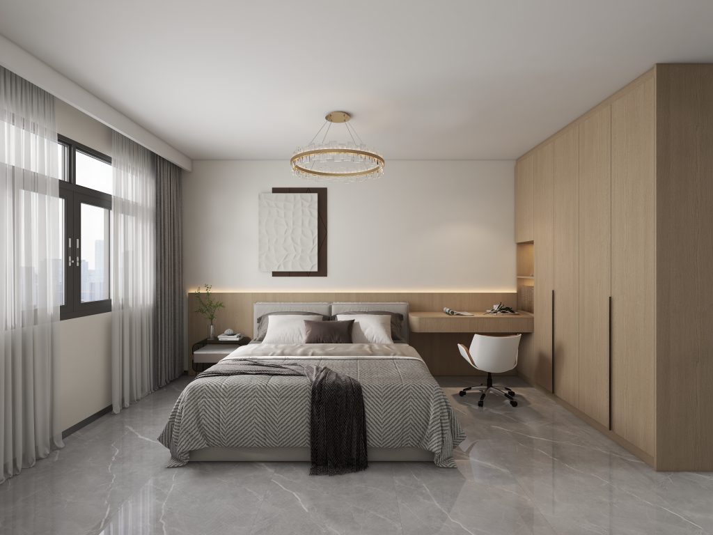 Punggol Point Cove 4-Room Design B (Kitchen, Master Bedroom, and Bathroom Cabinets)