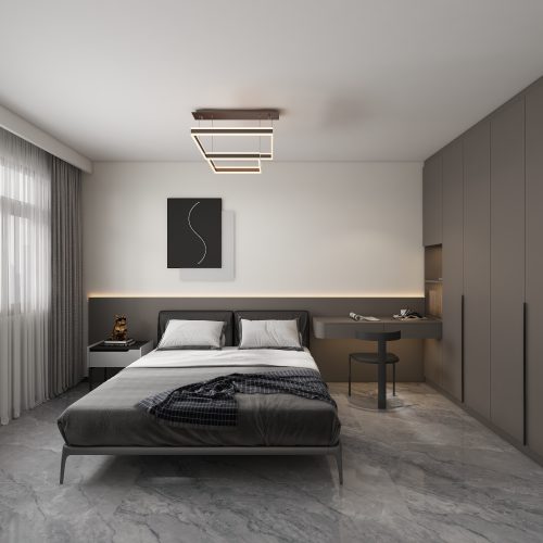 Punggol Point Cove 4-Room Design C (Kitchen, Master Bedroom, and Bathroom Cabinets)