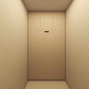 Bomb Shelter Full Height Space Saving Beds with Storage Cabinet (4.5 feet)