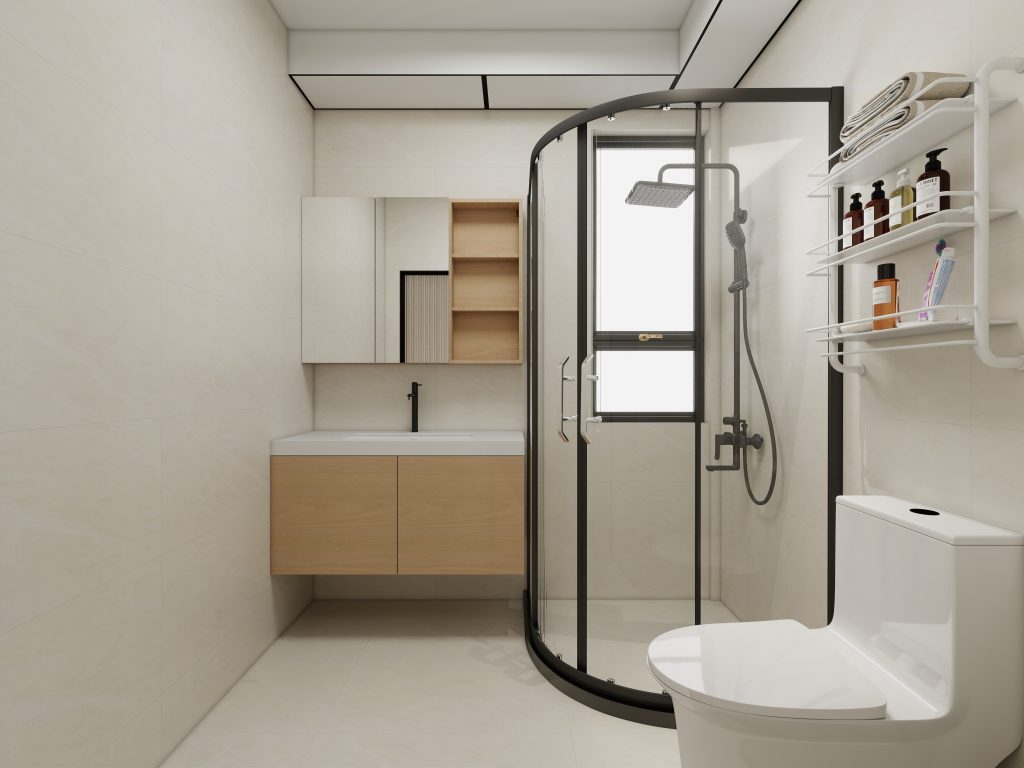 Common Bathroom Top & Bottom Cabinets (5 feet)
