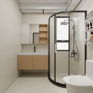 Common Bathroom Top & Bottom Cabinets (5 feet)