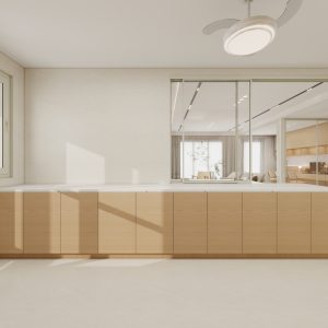 Kitchen Island Aluminium Frame Folding Window and Door (10.5 feet)