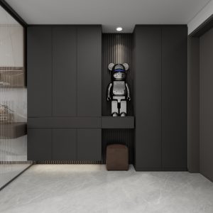 Foyer Full Height Shoe Cabinet (9.5 feet)