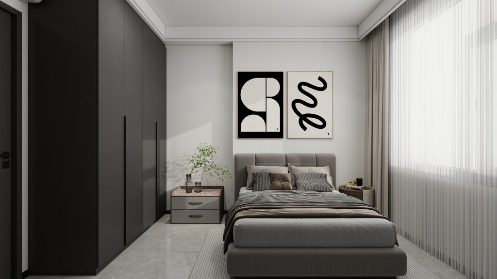 Bedroom 1 Casement Wardrobe (6 feet)