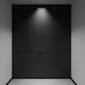 Bomb Shelter Full Height Space Saving Beds with Storage Cabinet (7 feet)
