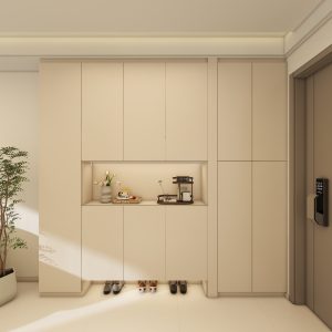 Foyer Full Height Shoes Cabinet  (10 feet)