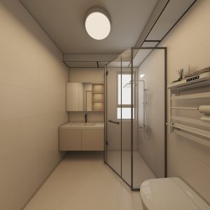 Common Bathroom Top & Bottom Cabinets (5 feet)