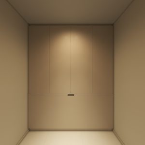 Bomb Shelter Full Height Space Saving Beds with Storage Cabinet (6.5 feet)