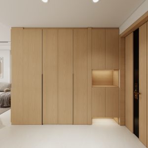 Foyer Full Height Shoes Cabinet  (8 feet)