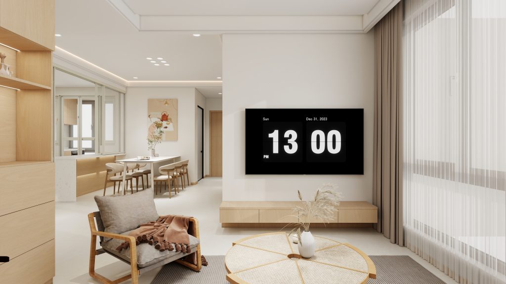 Living Suspended Tv Console (5 feet)