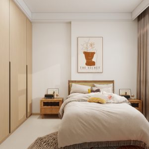 Bedroom 1 Casement Wardrobe (6 feet)
