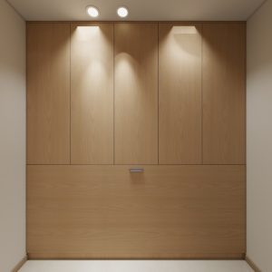 Bomb Shelter Full Height Space Saving Beds with Storage Cabinet (6.5 feet)