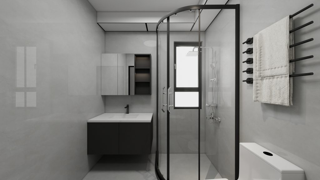 Common Bathroom Top & Bottom Cabinets (5 feet)