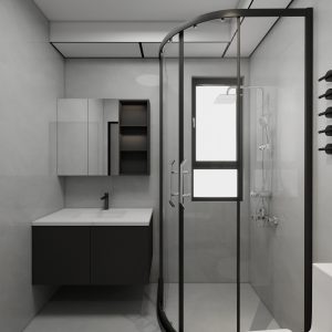Common Bathroom Top & Bottom Cabinets (5 feet)