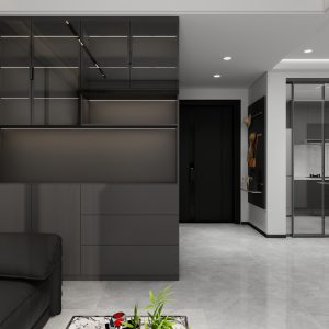 Dining Cabinet  with Glass Door (6 feet)