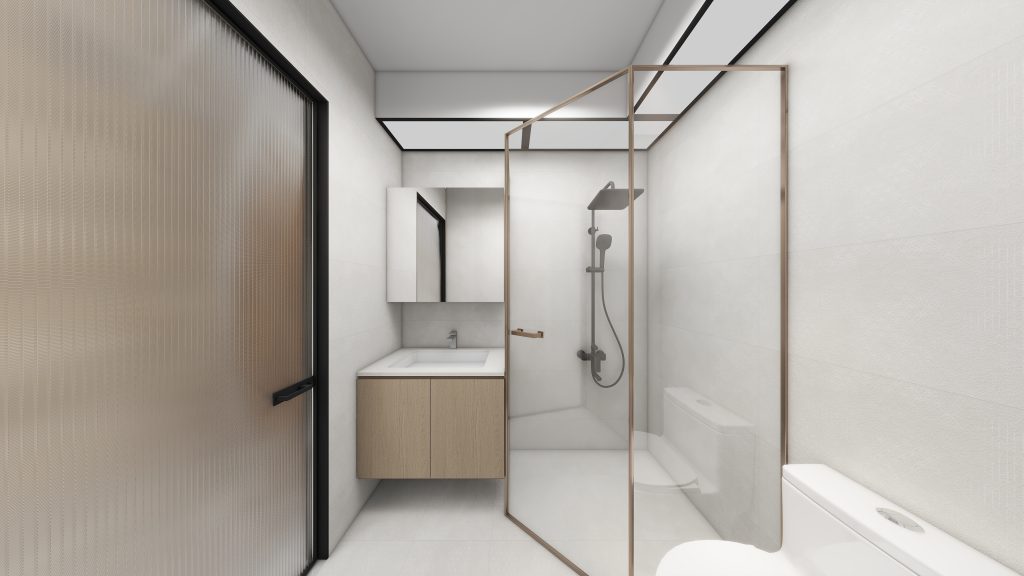 Toa Payoh Ridge 2-Room Design B (Kitchen, Master Bedroom, and Bathroom Cabinets)
