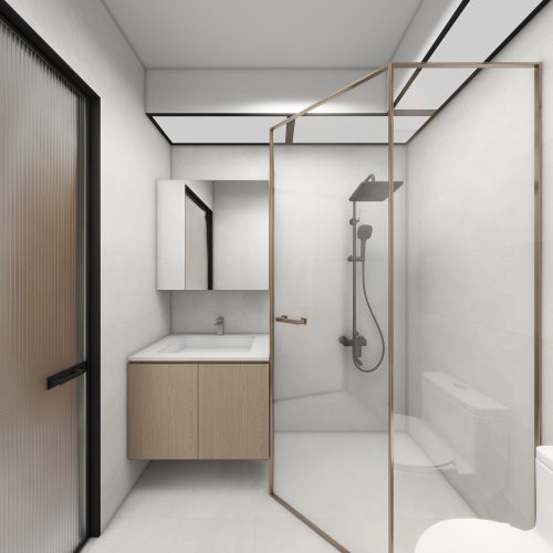 Toa Payoh Ridge 2-Room Design B (Kitchen, Master Bedroom, and Bathroom Cabinets)