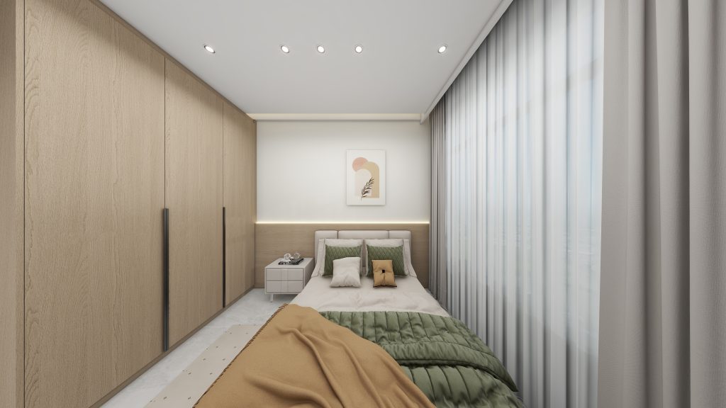 Toa Payoh Ridge 2-Room Design B (Kitchen, Master Bedroom, and Bathroom Cabinets)