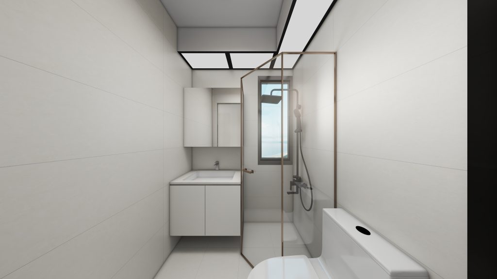 Common Bathroom Top & Bottom Cabinets (5 feet)