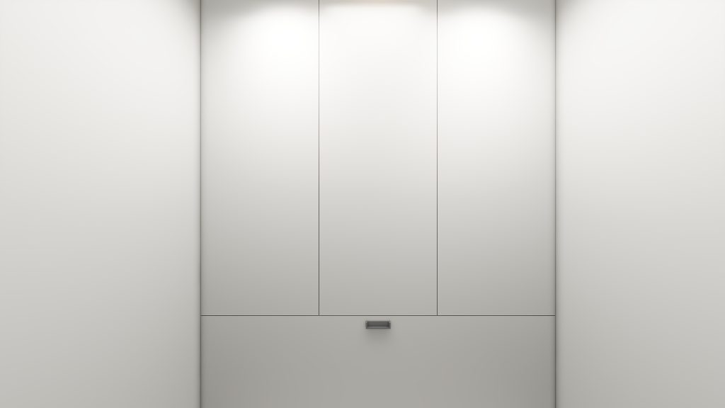 Bomb Shelter Full Height Space Saving Beds with Storage Cabinet (7 feet)