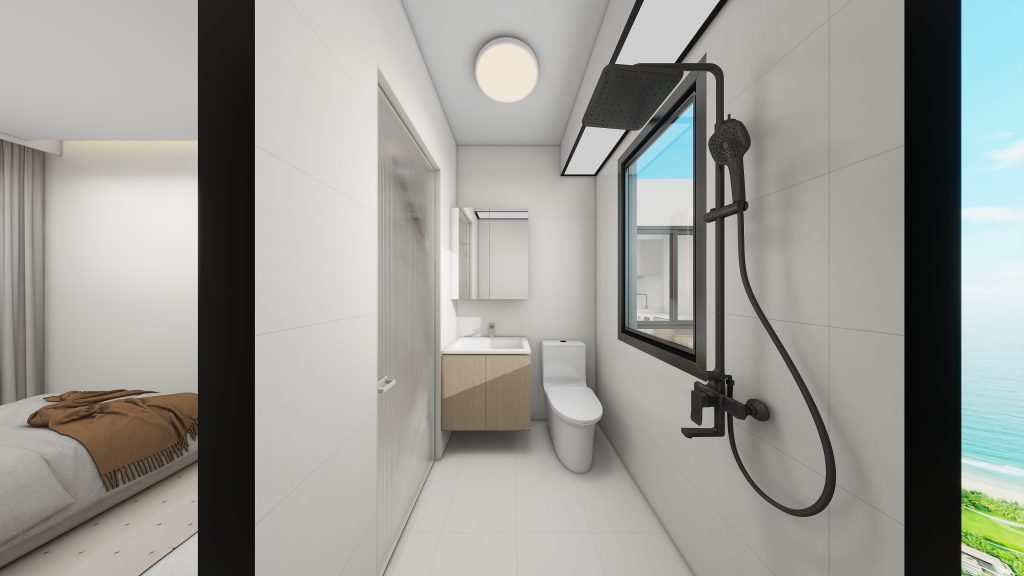 Toa Payoh Ridge 4-Room Type 1 Design B (Kitchen, Master Bedroom, and Bathroom Cabinets)