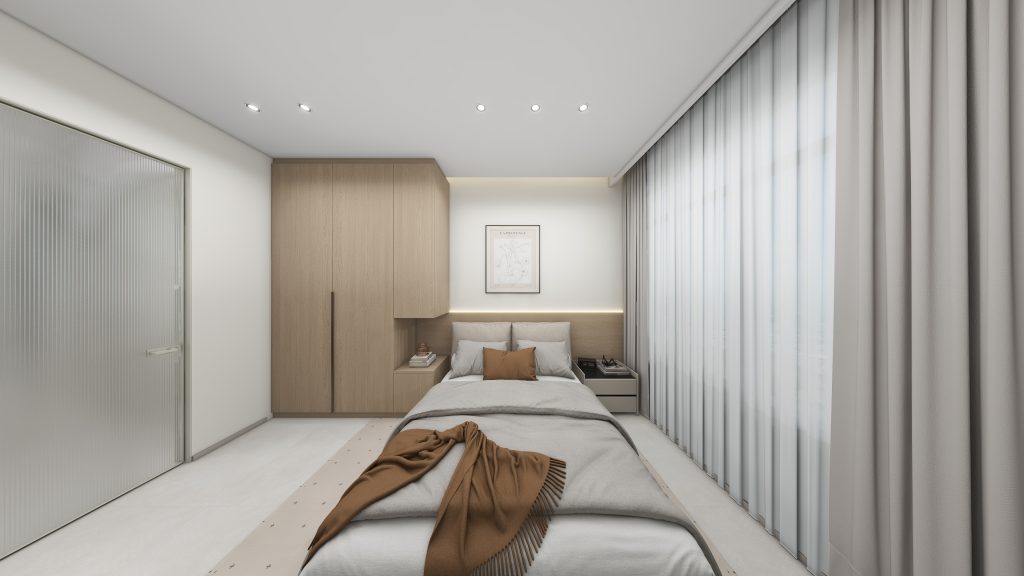 Toa Payoh Ridge 4-Room Type 1 Design B (Kitchen, Master Bedroom, and Bathroom Cabinets)