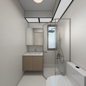 Common Bathroom Top & Bottom Cabinets (5 feet)