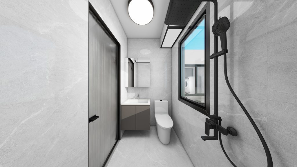 Toa Payoh Ridge 4-Room Type 1 Design C (Kitchen, Master Bedroom, and Bathroom Cabinets)