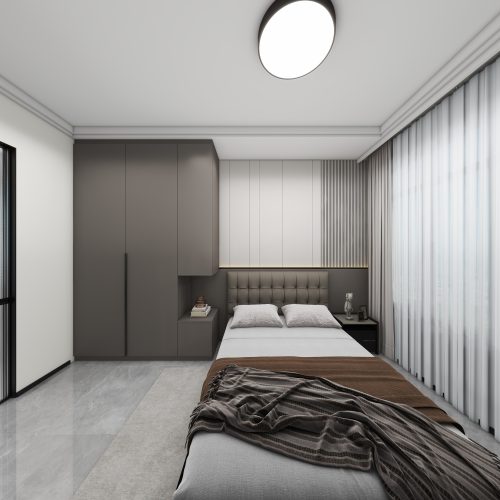 Toa Payoh Ridge 4-Room Type 1 Design C (Kitchen, Master Bedroom, and Bathroom Cabinets)