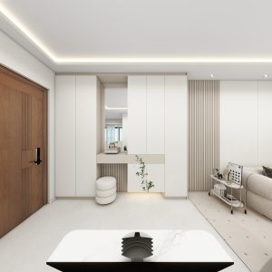 Foyer Full Height Shoes Cabinet  (9 feet)