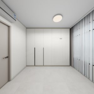 Bedroom 2 Space Saving Beds with Casement Wardrobe  (11.5  feet)