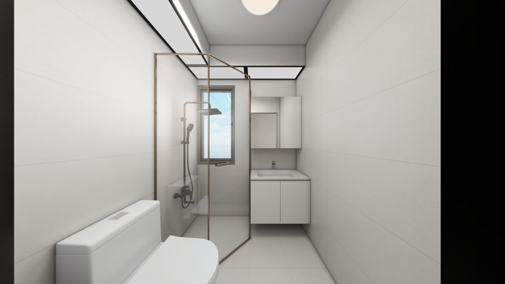 Common Bathroom Top & Bottom Cabinets (5 feet)