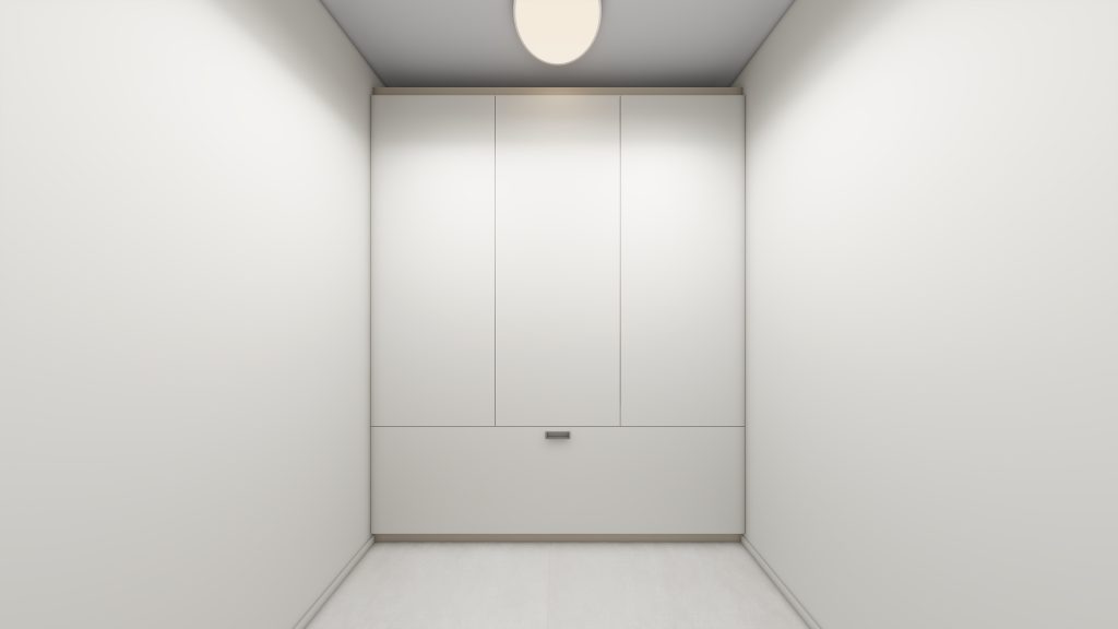 Bomb Shelter Full Height Space Saving Beds with Storage Cabinet (8 feet)