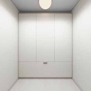 Bomb Shelter Full Height Space Saving Beds with Storage Cabinet (8 feet)