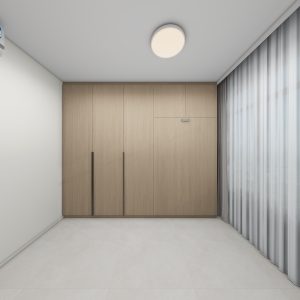 Bedroom 2 Space Saving Beds with Casement Wardrobe  (11.5  feet)