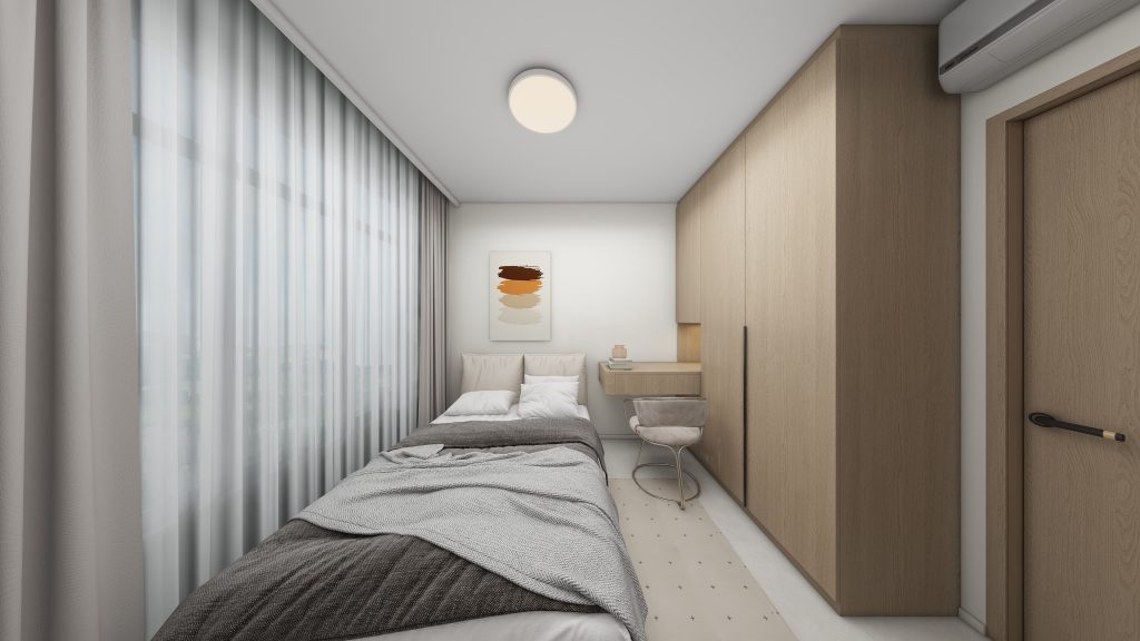 Toa Payoh Ridge 4-Room Type 2 Design B (Kitchen, Master Bedroom, and Bathroom Cabinets)