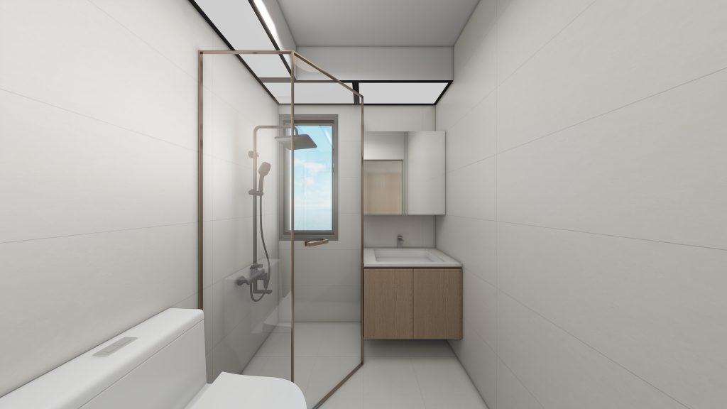 Common Bathroom Top & Bottom Cabinets (5 feet)