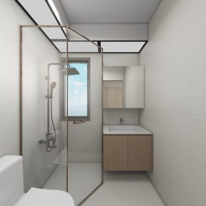 Common Bathroom Top & Bottom Cabinets (5 feet)