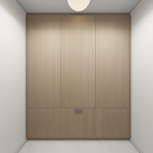 Bomb Shelter Full Height Space Saving Beds with Storage Cabinet (8 feet)