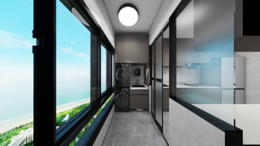 Toa Payoh Ridge 4-Room Type 2 Design C (Kitchen, Master Bedroom, and Bathroom Cabinets)